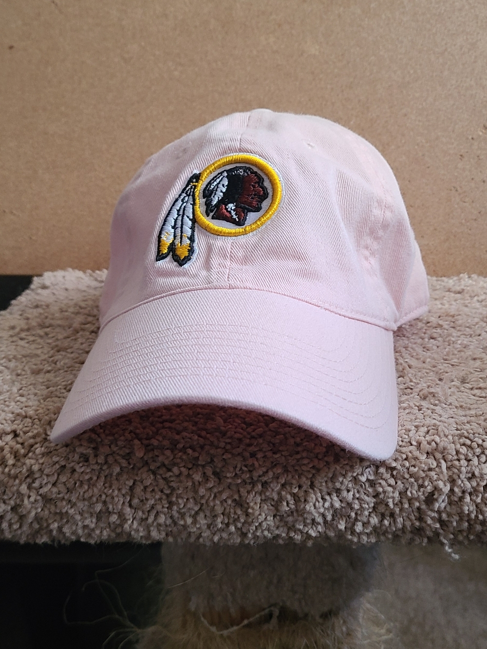 Washington Redskins NFL Reebok Pink Women's Relaxed Fit Hat Cap Adjustable